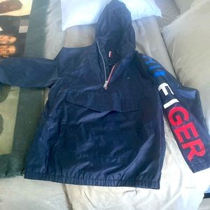 Boys over the head raincoat